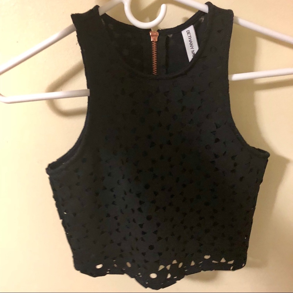 Black Crop Top